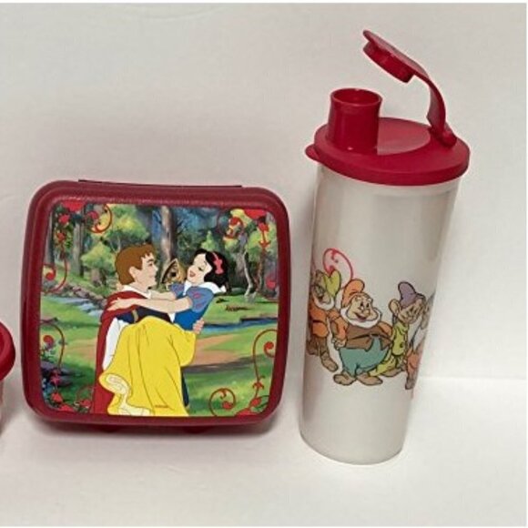 NEW Tupperware Snow White 3 Piece Lunch Set - Picture 4 of 5